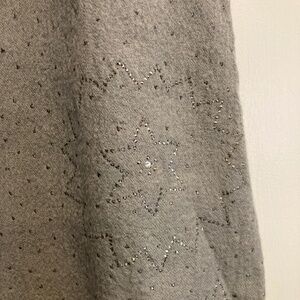 Matta 100% Wool Hand-Embellishedl A-Line Skirt / L